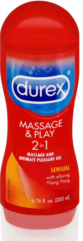 DUREX Massage  Play  2 in 1 Massage and Intimate Pleasure Gel  Sensual