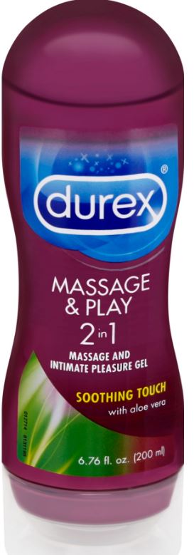 DUREX Massage  Play  2 in 1 Massage and Intimate Pleasure Gel  Soothing Touch