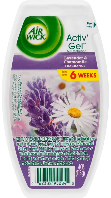AIR WICK Activ Gel  Lavender  Chamomile Discontinued