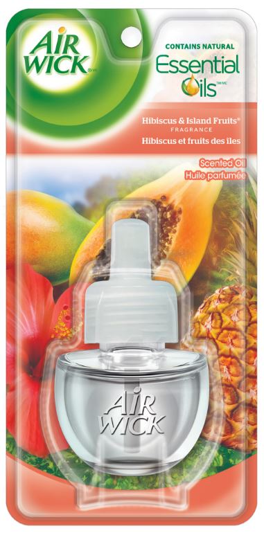 AIR WICK Scented Oil  Hibiscus  Island Fruits Canada Discontinued