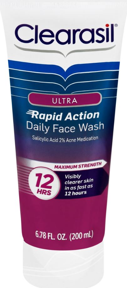 CLEARASIL Ultra Rapid Action Daily Face Wash