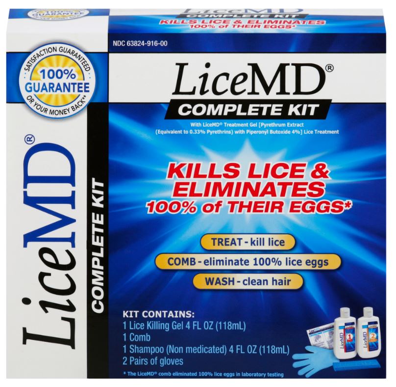 Lice MD Complete Kit  Treatment Gel
