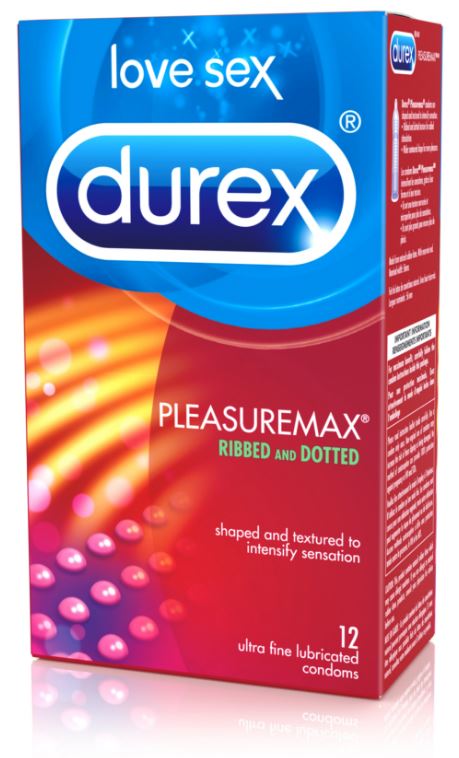 DUREX Pleasuremax Ribbed and Dotted Condoms Canada