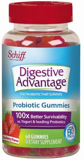 DIGESTIVE ADVANTAGE Probiotic Gummies  Strawberry