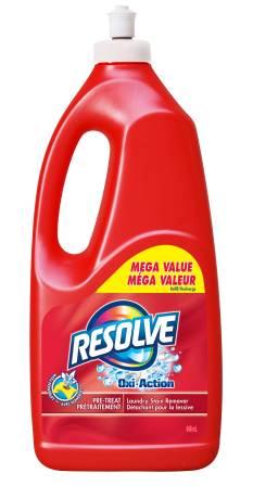 RESOLVE OxiAction PreTreat Laundry Stain Remover  PushPull Canada