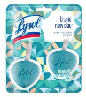 LYSOL® Automatic Toilet Cleaner - Brand New Day™ - Coconut & Sea Mineral (Discontinued Feb. 2023)