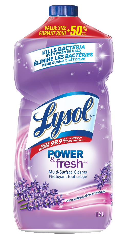 LYSOL Power  Fresh MultiSurface Cleaner  Lavender Breeze Canada