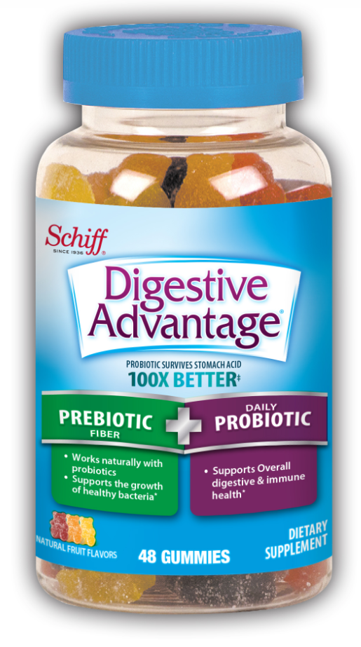 DIGESTIVE ADVANTAGE Prebiotic Plus Probiotic Gummies