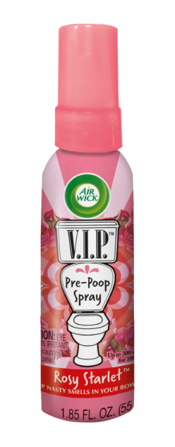 AIR WICK VIP PrePoop Toilet Spray  Rosy Starlet