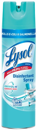 LYSOL Disinfectant Spray  for Babys Room Discontinued May 15 2018