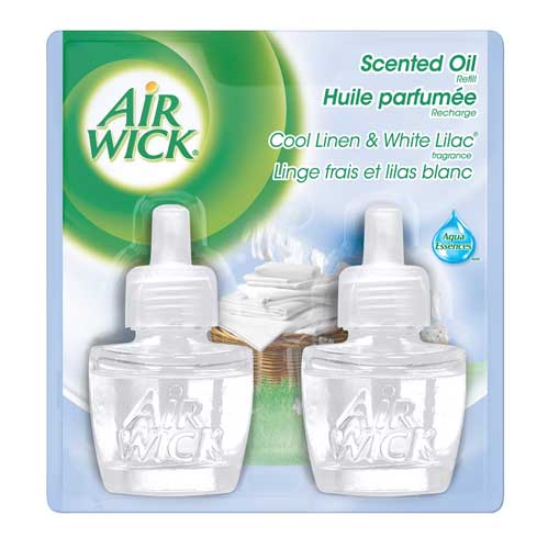 AIR WICK Scented Oil  Cool Linen  White Lilac Canada Discontinued