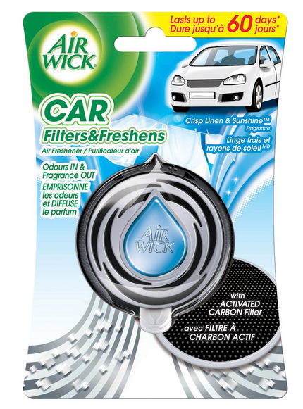AIR WICK CAR Filters  Freshens Air Freshener  Crisp Linen  Sunshine Canada