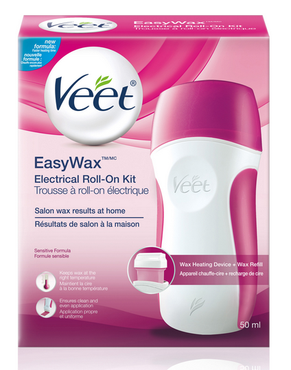 VEET® EasyWax™ Electrical Roll-On Kit - Wax (Canada)
