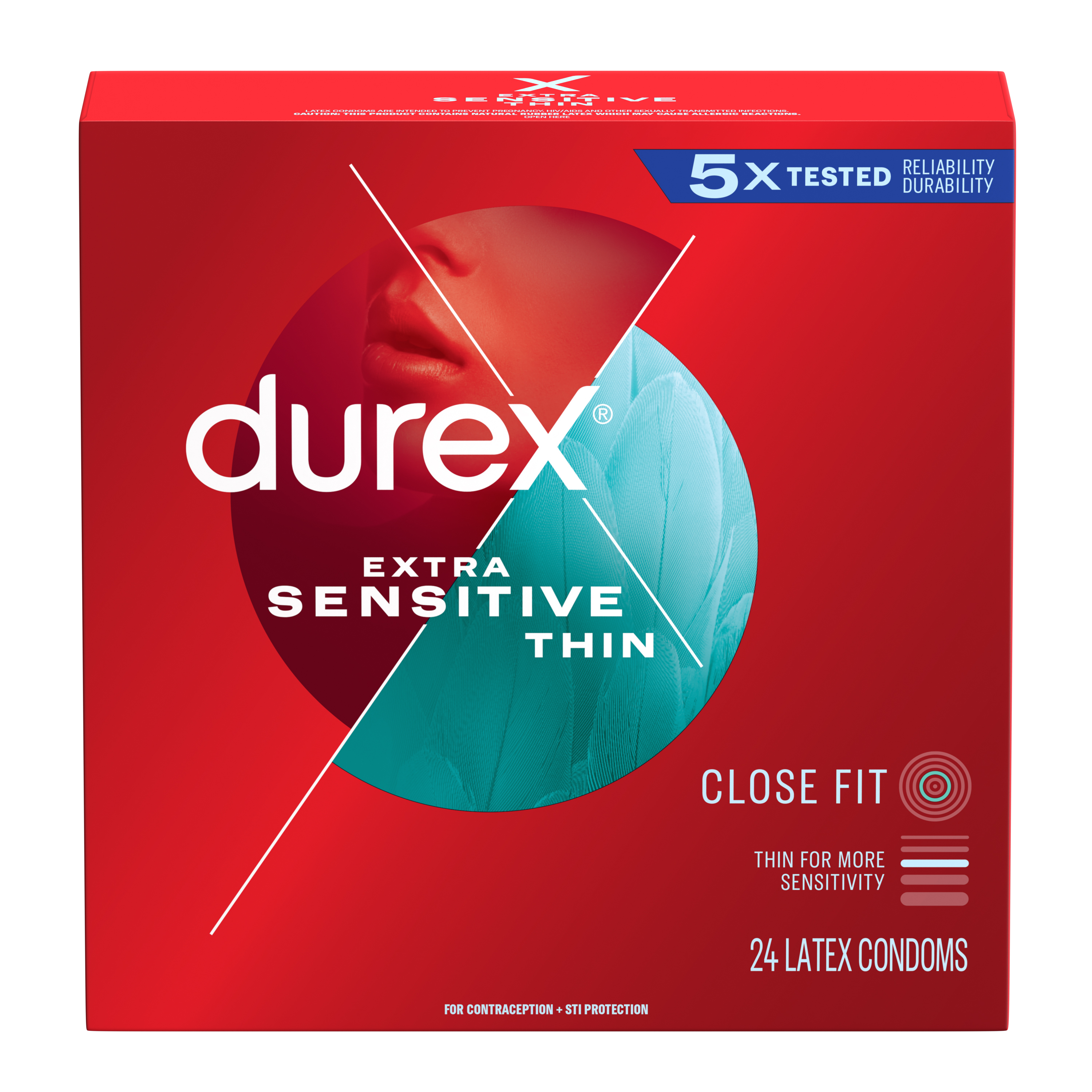DUREX Extra Sensitive Thin Condoms  Close Fit
