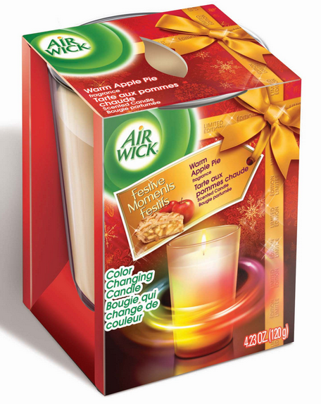 AIR WICK® Color Changing Candle - Warm Apple Pie (Canada) (Discontinued)