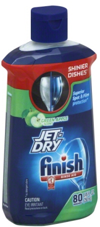 FINISH JetDry Rinse Aid  Green Apple Scent Discontinued