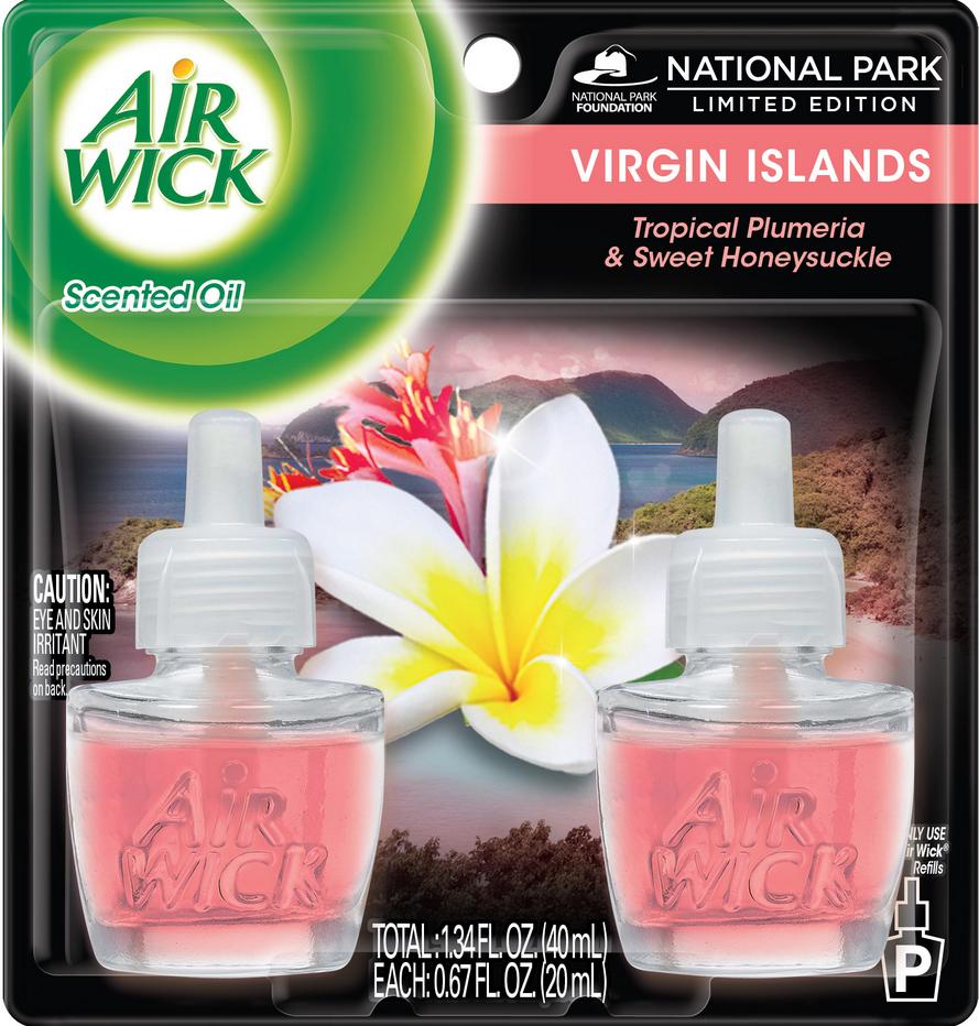AIR WICK® Scented Oil - Virgin Islands (National Parks) - Kit (Discontinued)