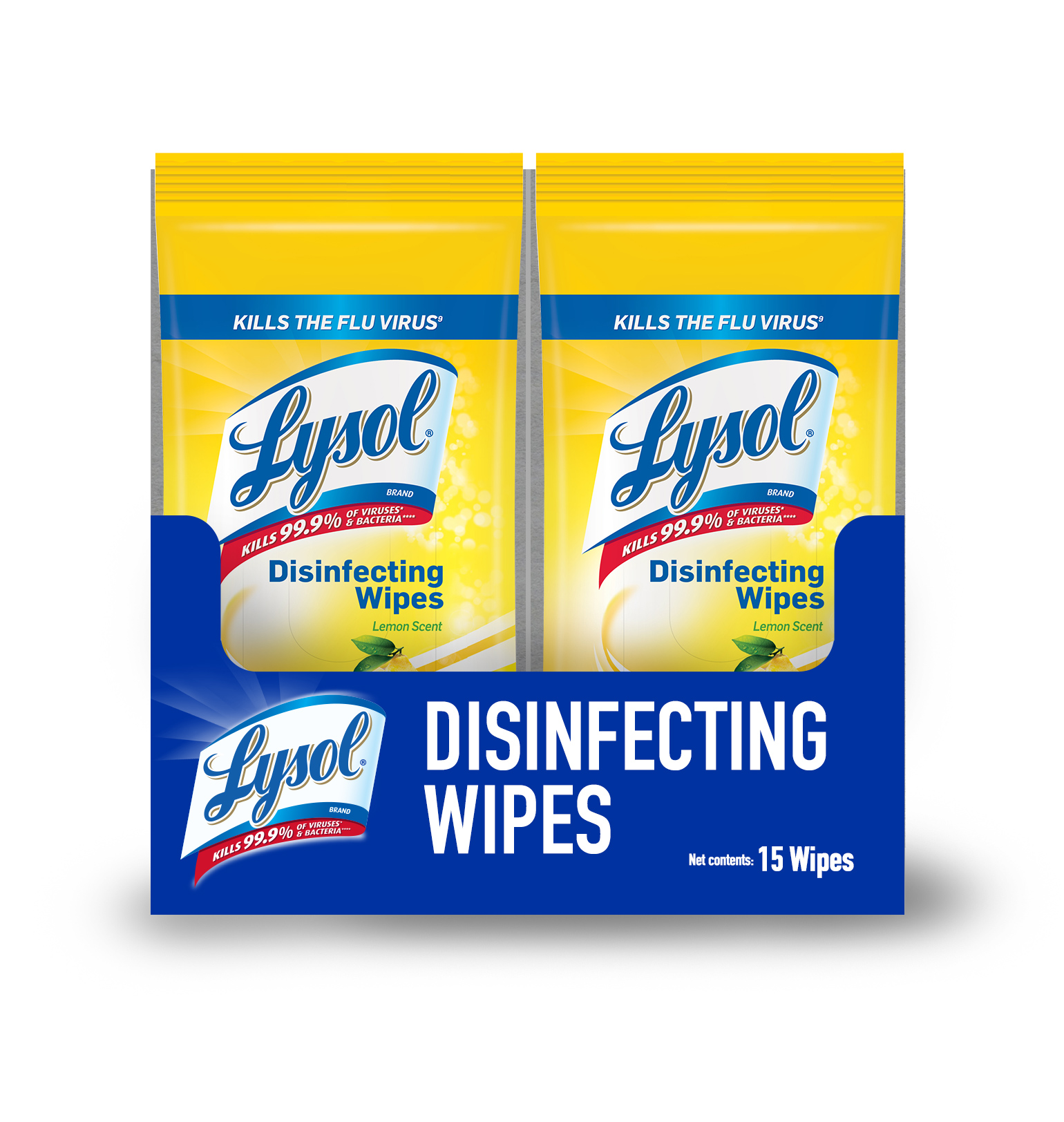 LYSOL® Dual Action Disinfecting Wipes XL Citrus (Discontinued)