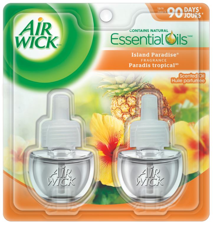 AIR WICK Scented Oil  Island Paradise Canada Discontinued