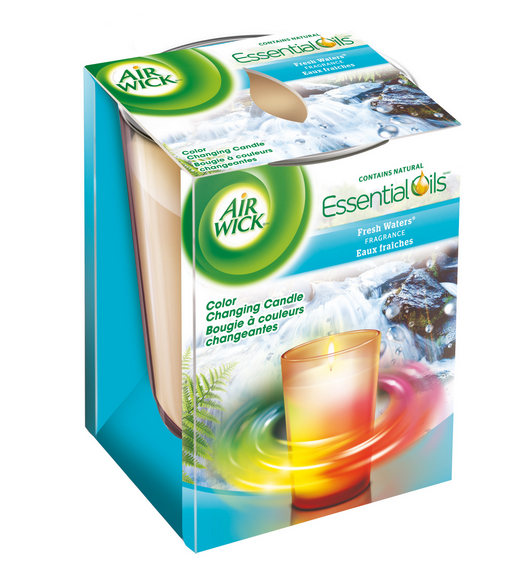 AIR WICK Color Changing Candle  Fresh Waters Canada Discontinued