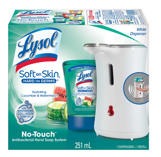 LYSOL NoTouch Hand Soap  Hydrating Cucumber  Watermelon Canada