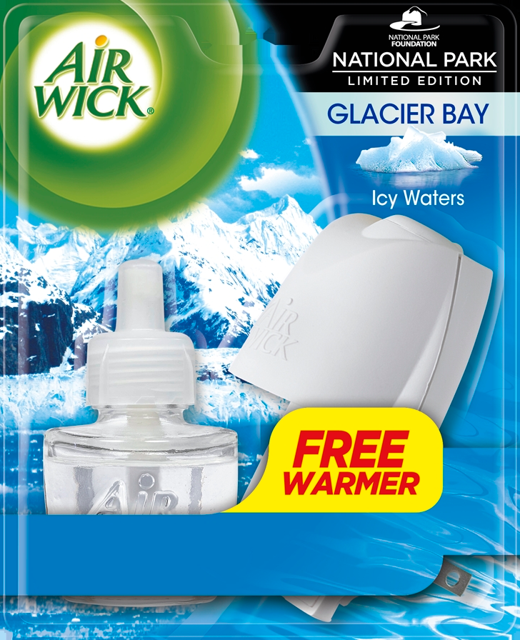 AIR WICK Scented Oil  Glacier Bay National Parks  Kit Discontinued