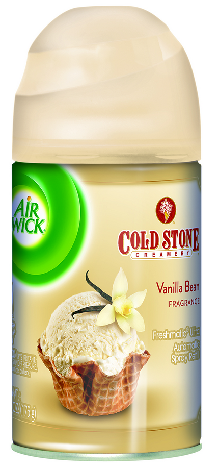 AIR WICK FRESHMATIC  Cold Stone Creamery Vanilla Bean Fragrance  Kit Discontinued
