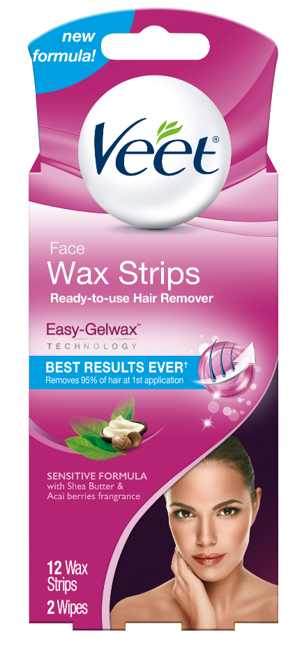 VEET® Face Wax Strips Kit - Hair Remover - Wax