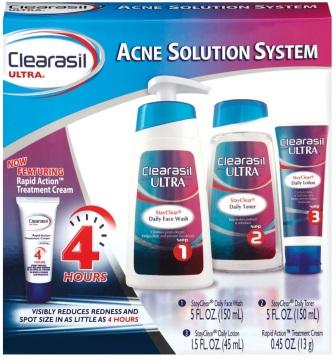 clearasil ultra acne solution system discontinued