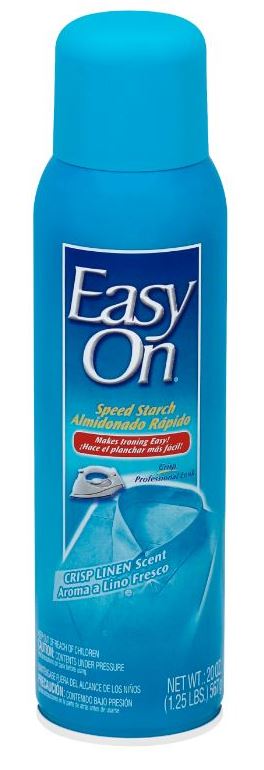 EASY ON Speed Starch  Crisp Linen Scent Canada Discontinued Mar32021