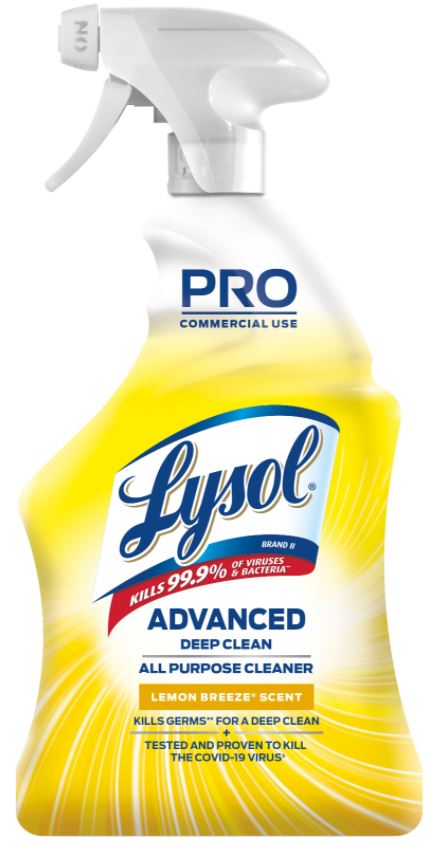 LYSOL® Advanced Deep Clean All Purpose Cleaner - Lemon Breeze