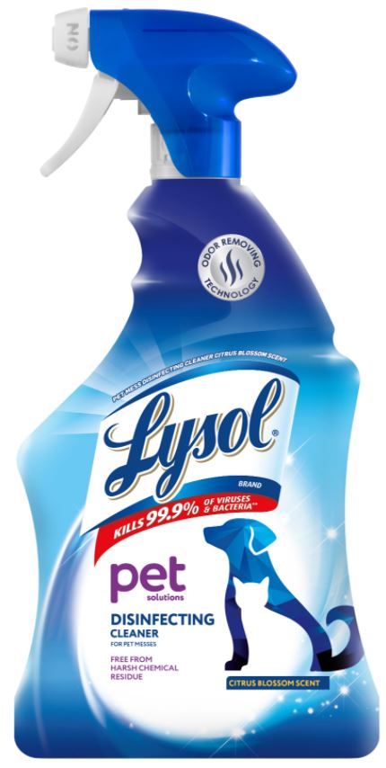 LYSOL Pet Solutions Disinfecting Cleaner  Citrus Blossom