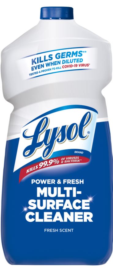 LYSOL Power  Fresh MultiSurface Cleaner  Fresh