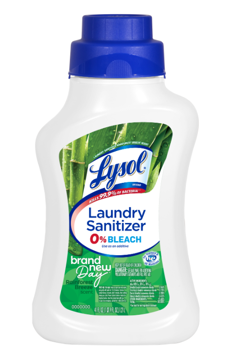 Lysol Laundry Sanitizer Brand New Day Rainforest Breeze