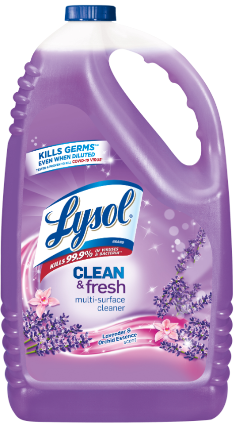 LYSOL Clean  Fresh MultiSurface Cleaner  Lavender  Orchid Essence