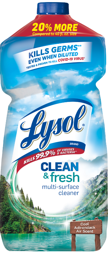 LYSOL Clean  Fresh MultiSurface Cleaner  Cool Adirondack Air