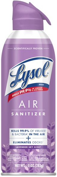 LYSOL Air Sanitizer  Lavender Sky