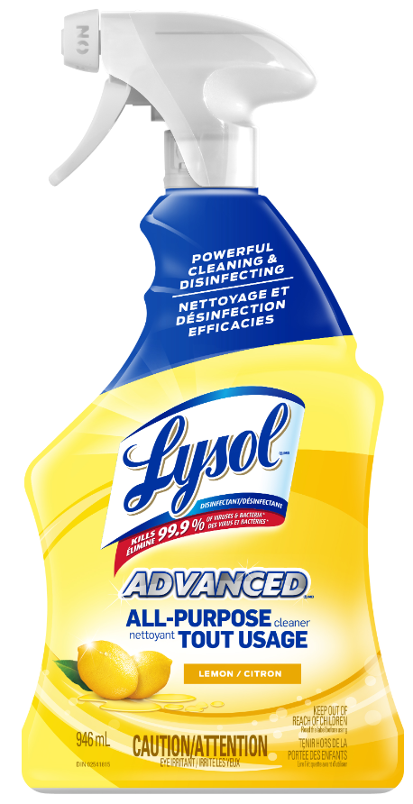 LYSOL Advanced All Purpose Cleaner  Lemon Canada