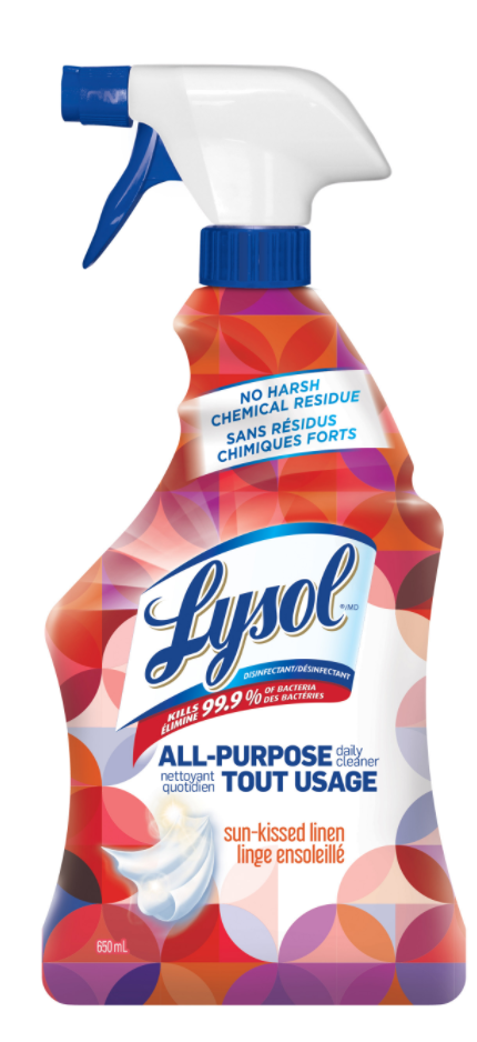 LYSOL AllPurpose Daily Cleaner  SunKissed Linen Canada
