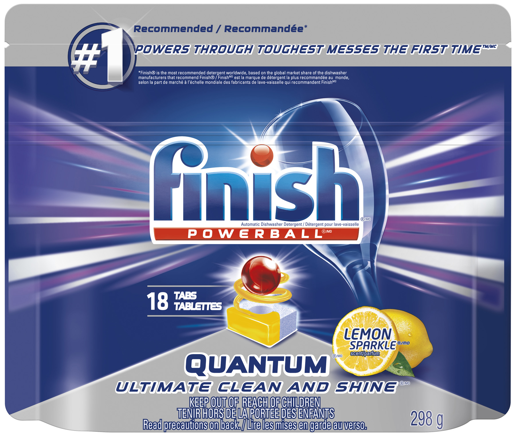 FINISH Powerball Quantum   Lemon Canada Discontinued January 2023