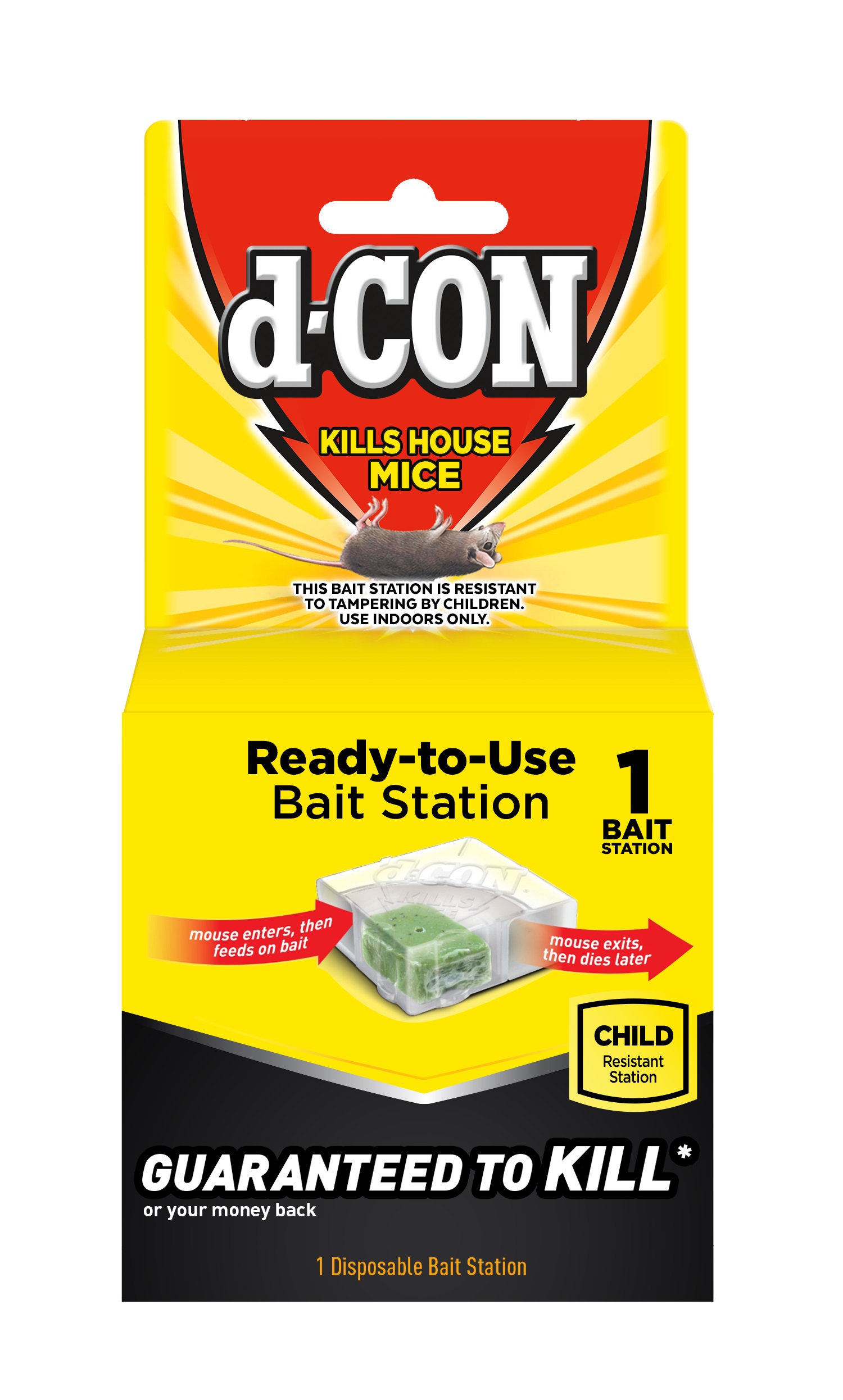 dCON Disposable Bait Station  Corner Fit