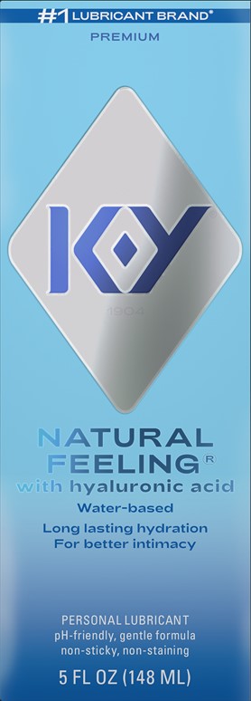 K-Y® Natural Feeling® with Hyaluronic Acid Lubricant