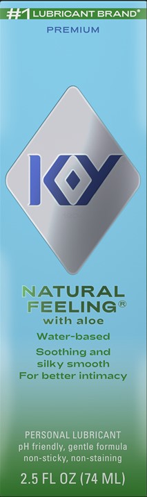 K-Y® Natural Feeling® with Aloe Lubricant