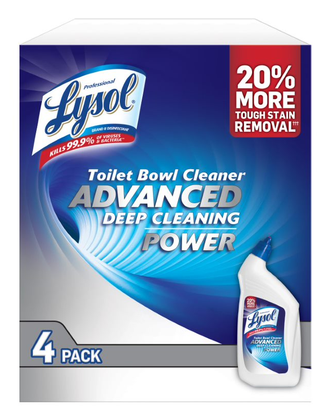 LYSOL Toilet Bowl Cleaner Advanced Deep Clean Power Discontinued Feb 2022