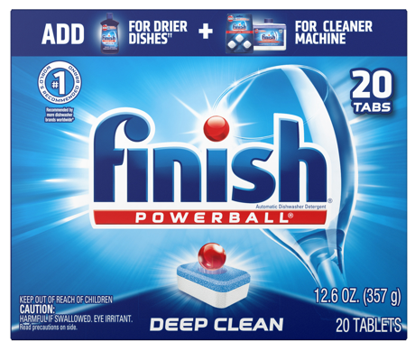 FINISH Powerball Deep Clean  Fresh Scent