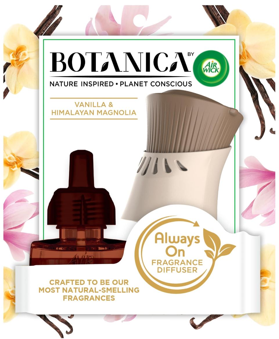 AIR WICK® Botanica Scented Oil - Vanilla & Himalayan Magnolia - Kit