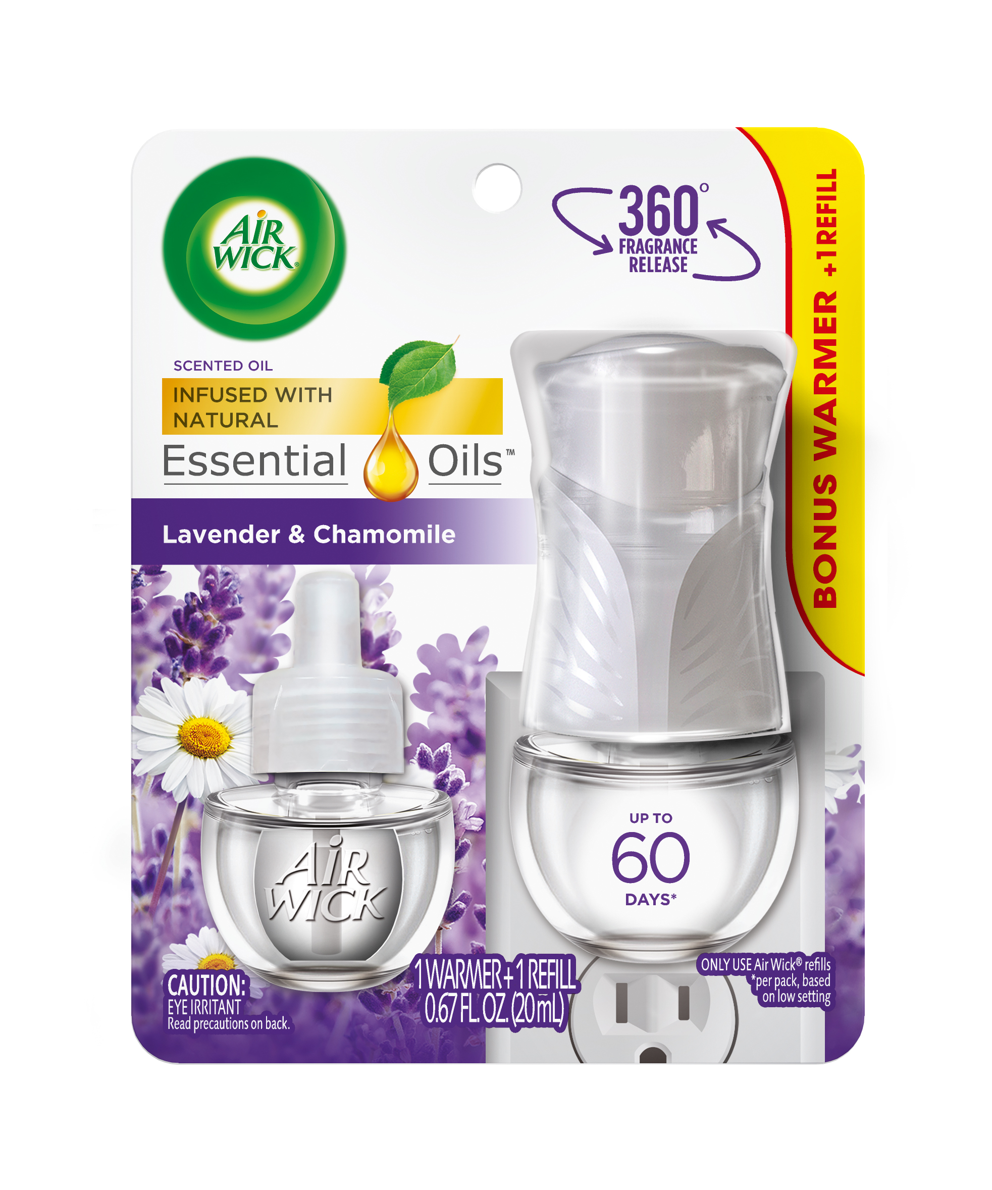 AIR WICK Scented Oil  Lavender  Chamomile  Kit
