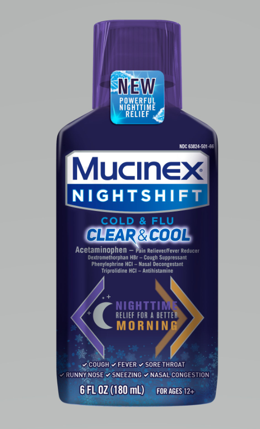 Mucinex Fast Max Severe Cold Dosage Chart