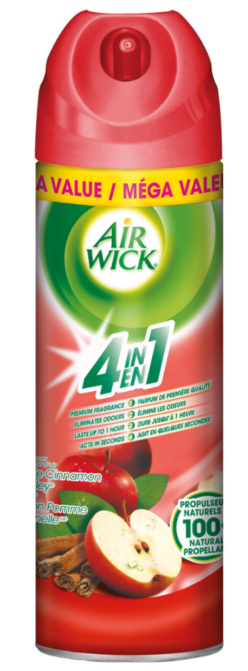 AIR WICK® 4-In-1 Air Freshener - Apple Cinnamon Medley (Canada) (Discontinued)