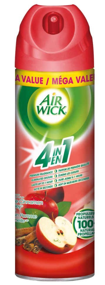 AIR WICK® Fresh New Day Aerosol - Apple Cinnamon Medley